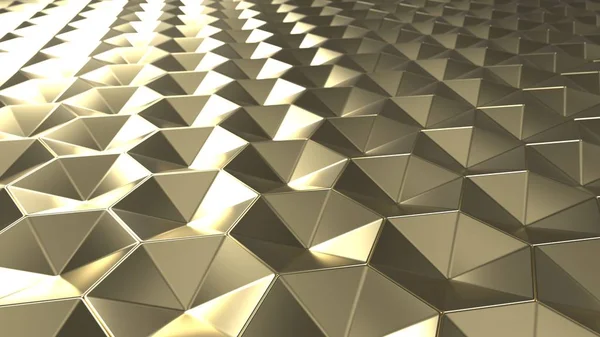 Fondo de pantalla geométrico abstracto hexagonal 3D —  Fotos de Stock