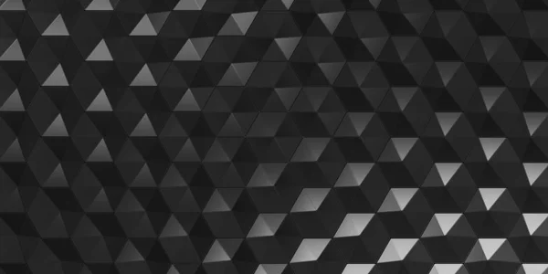 3D geometriska abstrakt hexagonal tapet bakgrund — Stockfoto