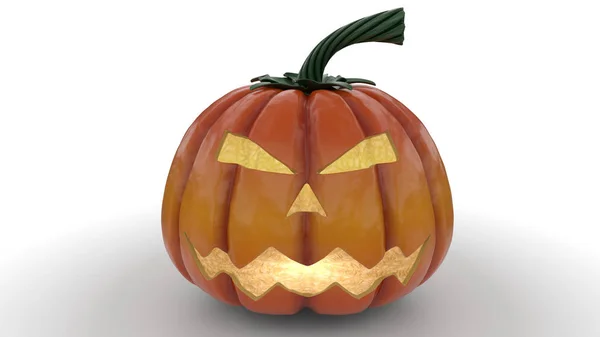 Stiliserad Jack-o-Latern pumpa — Stockfoto