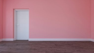 3d Çağdaş Boş Oda