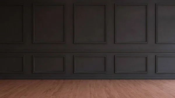 3D samtida tomt rum — Stockfoto