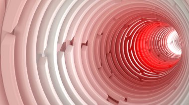 3D geometrik arka plan