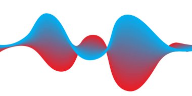 Soyut akış afiş tasarımı 