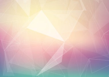 Soyut düşük Poli Dizayn 