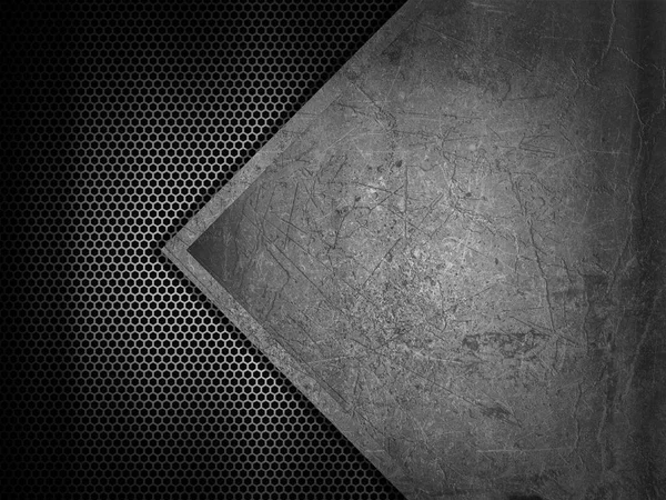 Абстрактный фон с металлическими текстурами — стоковое фото