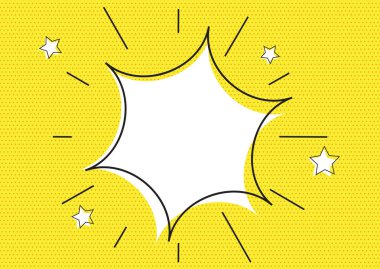 Retro yıldız patlaması arka plan 