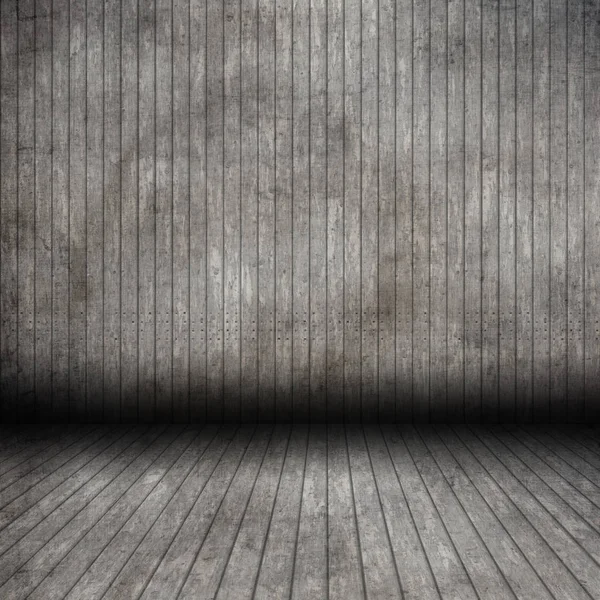 3d grunge ahşap oda iç