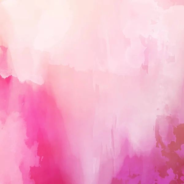 Rosa akvarell konsistens — Stock vektor