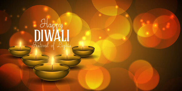 Decorative Diwali banner design 