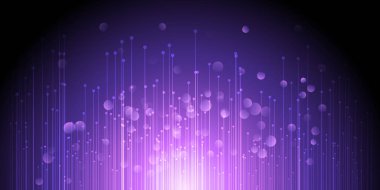 Soyut tekno afiş tasarımı 