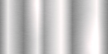 Gümüş fırçalı metal desenli sancak şablonu
