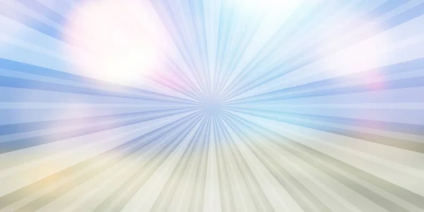 Abstrakcyjny Baner Konstrukcji Sunburst — Wektor stockowy