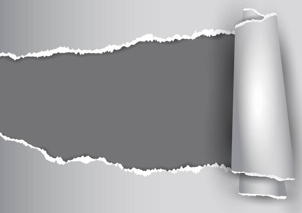Абстрактный фон с порванным дизайном бумаги