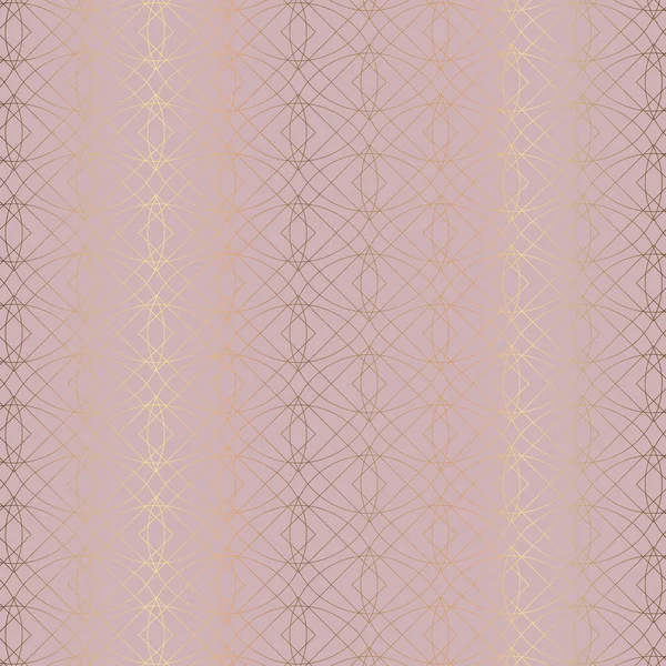 Fondo Abstracto Con Diseño Patrón Oro Rosa — Archivo Imágenes Vectoriales