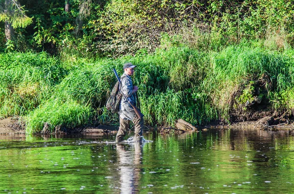 Herbst-Entenjagd — Stockfoto