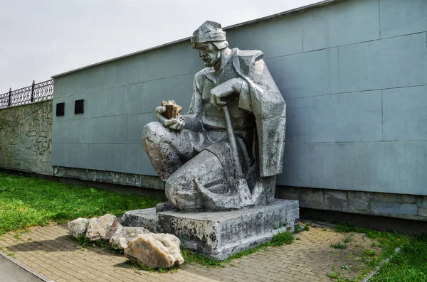 Beryozovsky Sverdlovsk Oblast Russia July 2019 Monument Discoverer Russian Gold — Stock Photo, Image