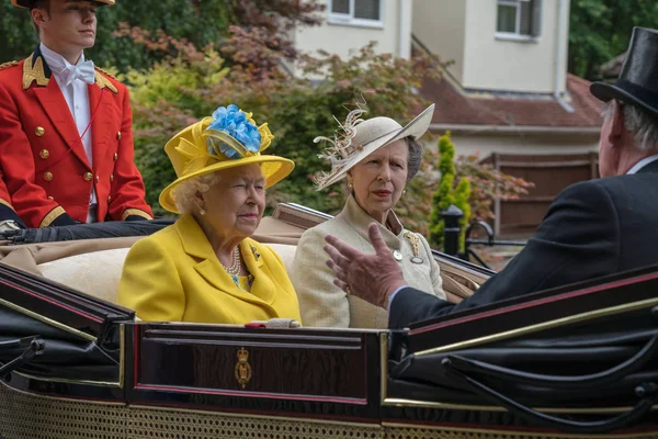 Royal Ascot Przewozu Procesji — Zdjęcie stockowe