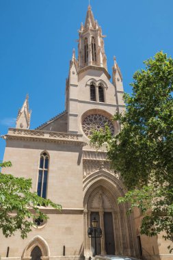 Eski bina eski kasaba Palma Mayorka İspanya