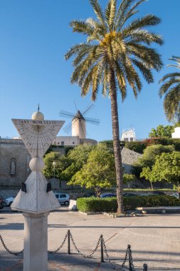 Palma Mayorka İspanya eski şehir manzarası