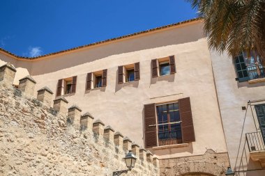 Eski bina eski kasaba Palma Mayorka İspanya