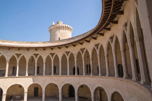 Antiguo Castillo Fortificado Sobre Palma Mallorca España — Foto de Stock