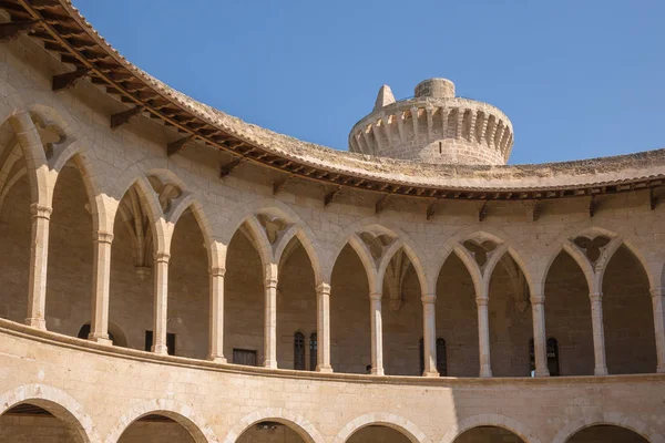 Antiguo Castillo Fortificado Sobre Palma Mallorca España — Foto de Stock