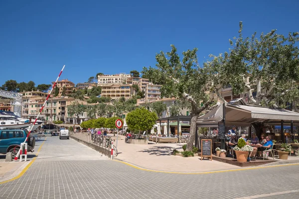 Una Vista Port Soller Mallorca España — Foto de Stock