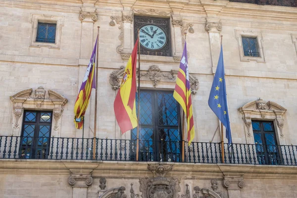 Eski bina eski kasaba Palma Mayorka İspanya