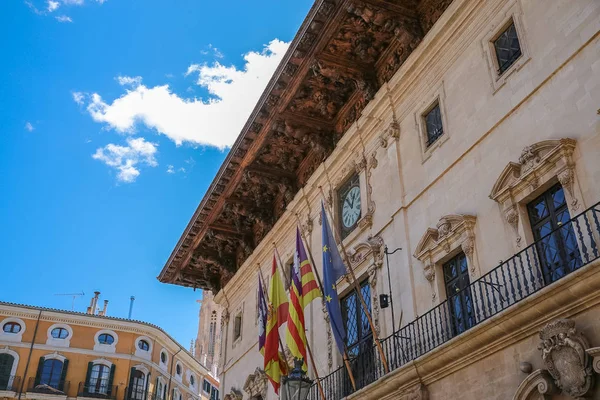 Eski bina eski kasaba Palma Mayorka İspanya