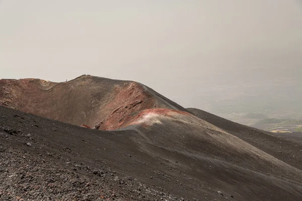 Volcan Actif Etna Sicile Italie — Photo