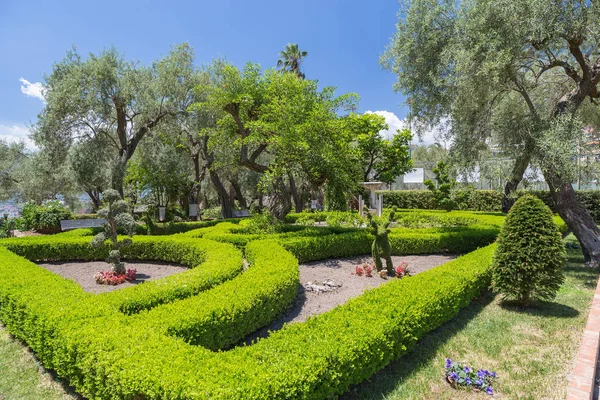 Public Gardens Taormina Sicily Italy — Stock Photo, Image