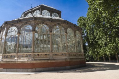 Palacio de Cristal del Retiro - Madrid 'deki Cam Saray