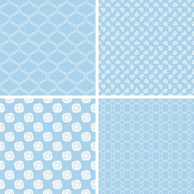 Vintage farklı vektör Dikişsiz desen. Geometrik süsleme seti.