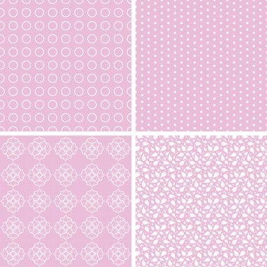 Geometrik desenler süs vektör kümesi. Sorunsuz doku koleksiyonu.