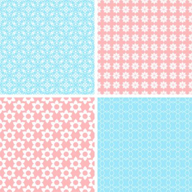 Farklı bebek Dikişsiz desen. Duvar kağıdı, web sayfası arka planı, yüzey dokusu.