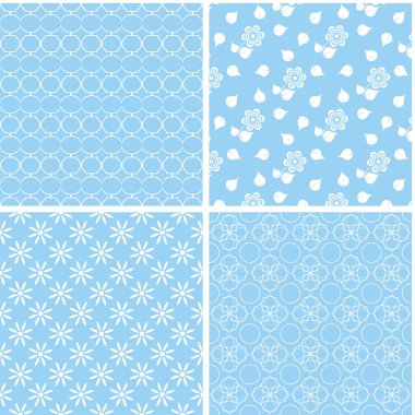 Duvar kağıdı, web sayfası arka planı, doku için yumuşak farklı vektör Dikişsiz desen.