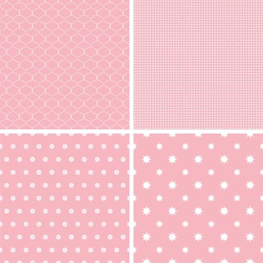 Geometrik desenler süs vektör kümesi. Sorunsuz doku koleksiyonu.