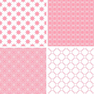 Şık farklı Dikişsiz desen. Doku kağıt veya hurda rezervasyon için kullanılabilir.