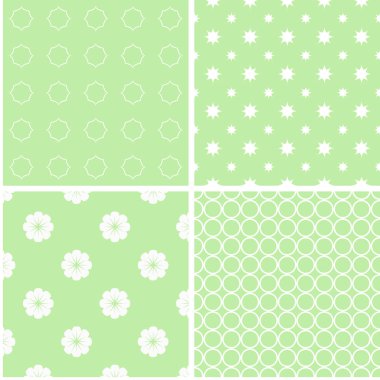 Farklı vektör Dikişsiz desen. Tatlı romantik duvar kağıdı, desen dolgularını, web sayfası arka planı, yüzey dokuları için sonsuz doku-ebilmek var olmak kullanılmış.