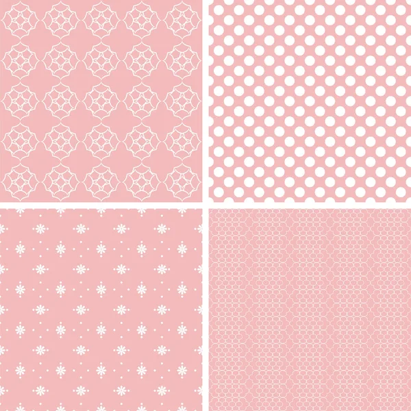 Yumuşak farklı vektör Dikişsiz desen. Geometrik süsleme seti.