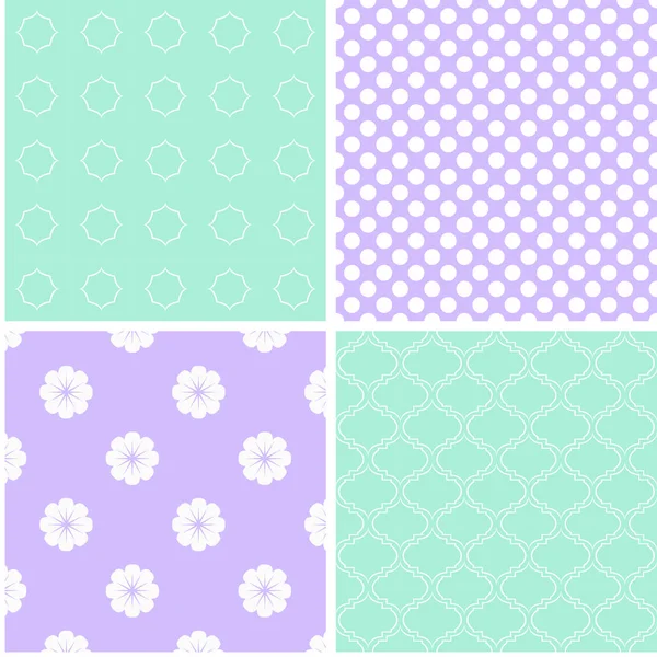 Farklı vektör Dikişsiz desen. Tatlı romantik duvar kağıdı, desen dolgularını, web sayfası arka planı, yüzey dokuları için sonsuz doku-ebilmek var olmak kullanılmış.