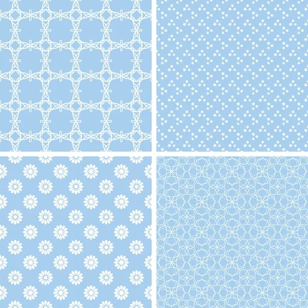 Pastel retro farklı vektör Dikişsiz desen. Şirin shabby chic süsler kümesi.