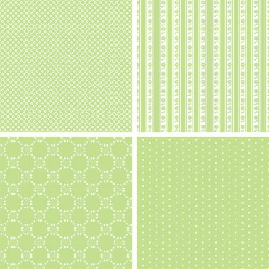 Retro farklı Dikişsiz desen. Vektör çizim güzellik için.