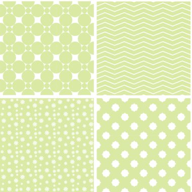 Şık farklı kumaş ve kağıt veya hurda rezervasyon yazdırmak için dikişsiz desen vektör.