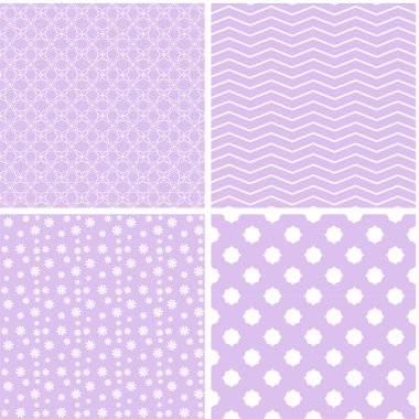 Geometrik desenler süs vektör kümesi. Sorunsuz doku koleksiyonu.