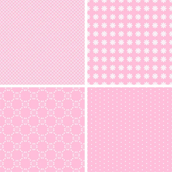 Yumuşak farklı vektör Dikişsiz desen. Geometrik süsleme seti.