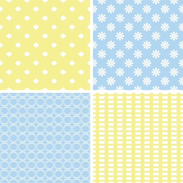 Süsleme retro tarzı ile farklı Dikişsiz desen.