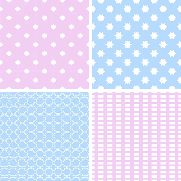 Süsleme retro tarzı ile farklı Dikişsiz desen.