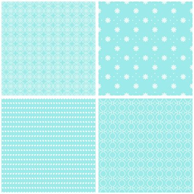 Nane farklı vektör Dikişsiz desen desen dolgularını, web sayfası arka planı için kullanılabilir.