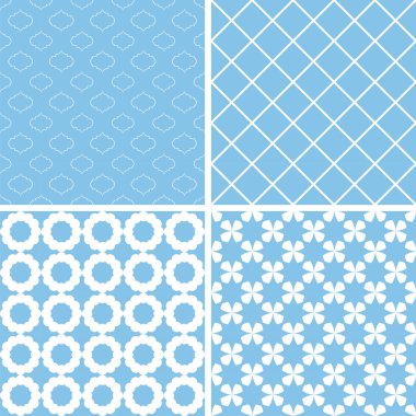 Nane farklı vektör Dikişsiz desen desen dolgularını, web sayfası arka planı için kullanılabilir.